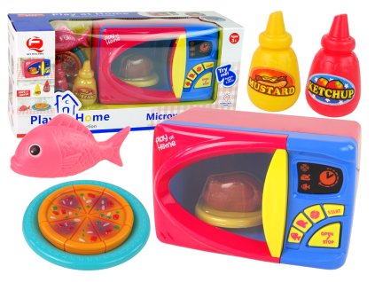 Dětská mikrovlnná trouba Pizza Kuře Na Baterie