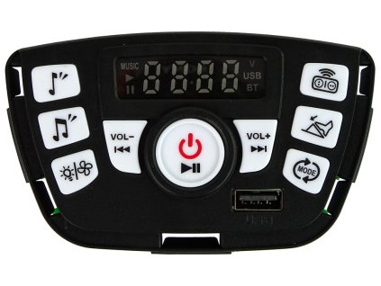 Hudební panel pro akumulátorová vozidla BMW M6 GT3, X5