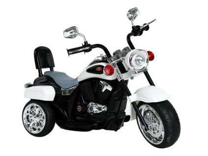 Elektrická motorka pro děti TR1501 Bílá