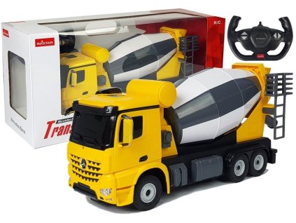 R/C Auto Mercedes-Benz Arocs Rastar 1:14 Žluté na Dálkové Ovládání