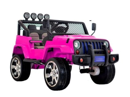 Dětský Elektrický Jeep S2388 Růžový 4x45W