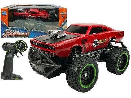 Dálkově Ovladané Auto R/C 6.5 km/h Vysoká Kola Červené