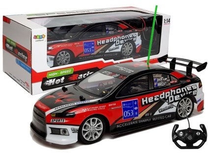 Dálkově Ovládané Sportovní Auto R/C 27Mhz Červené