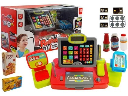 Dětská pokladna Černo-Červená