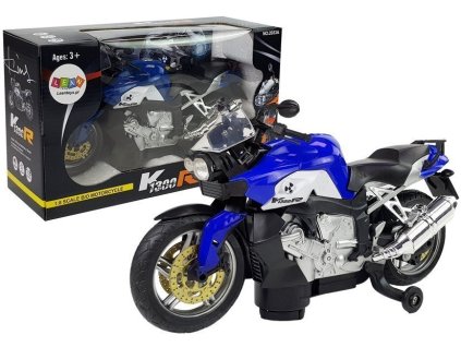 Motocykl na Baterie Modrý