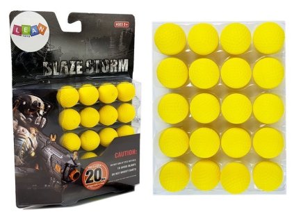 Náboje do Pušky na Kuličky 2 cm 20 ks