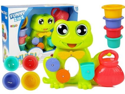 Sada Koupel Vodopád Žába + Kbelíčky