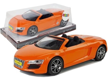 Oranžový Kabriolet s Třecím Pohonem 1:18