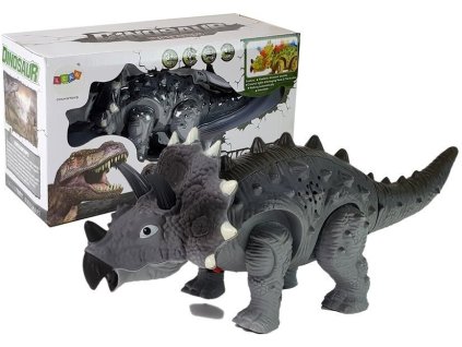 Šedý Triceratops na Baterie