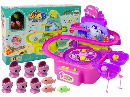 Sada na Chytání Ryb Růžová