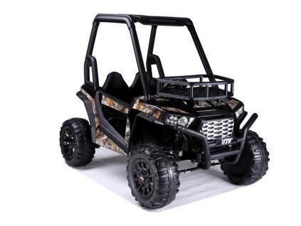 Elektrické autíčko na akumulátor Jeep JS360-1 Černé