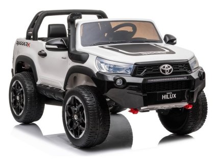 Dětské elektrické auto Toyota Hilux bílá