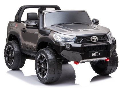 Dětské Elektrické Auto Toyota Hilux Stříbrné Lakované