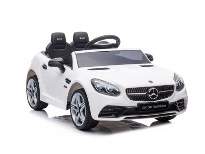 Elektrické auto na baterii Mercedes SLC 300 Bílý