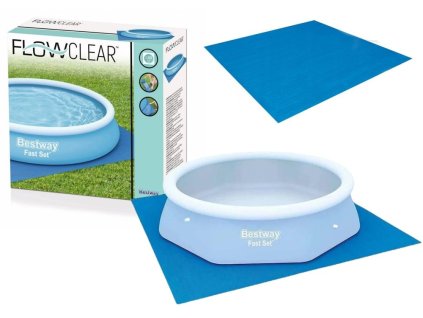 Ochranná podložka pod bazén 396 x 396 cm Bestway 58002