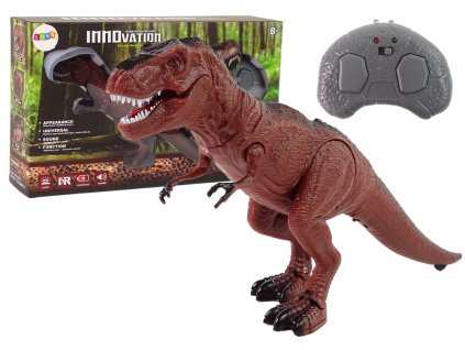Dálkově Ovládaný Dinozaur Tyrannosaurus Rex Na Baterie Se Zvukem