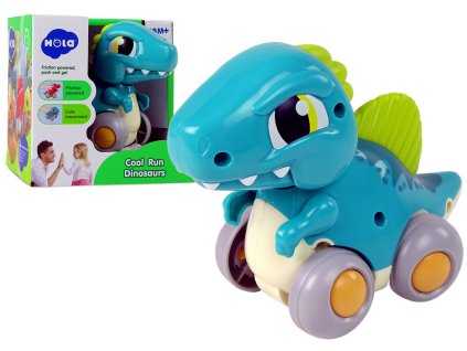 Dinosaurus Na Kolech Modrý Figurína Spinosaurus