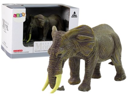 Velká Sběratelská Figurína Slon Zvířata Světa