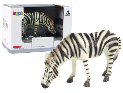 Velká Sběratelská Figurka Zebra Zvířata Světa