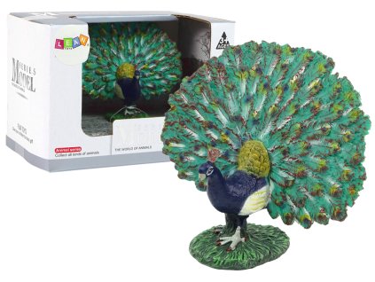 Sběratelská figurka Královský páv Zvířata světa
