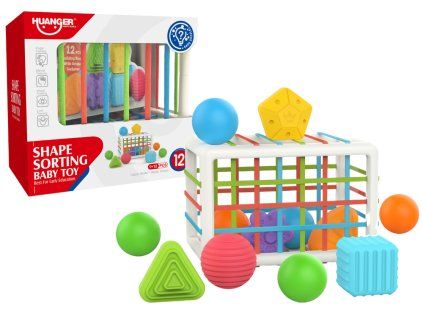 38490 3 elasticka kosticka s micky a tvary pro kojence