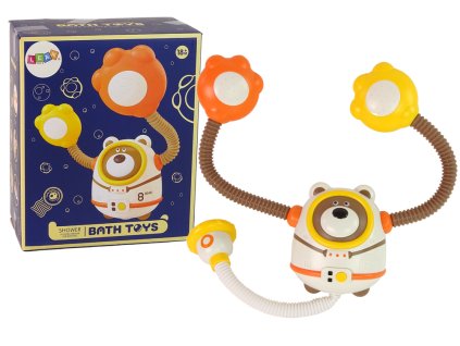 Vodní Kosmonaut Medvídek na Baterie, Dětská Sprcha do Koupelny
