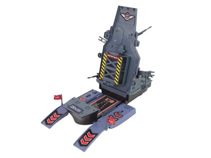 Letadlová loď Základna Válečný Trup Letadlo Světlo Zvuk Válka