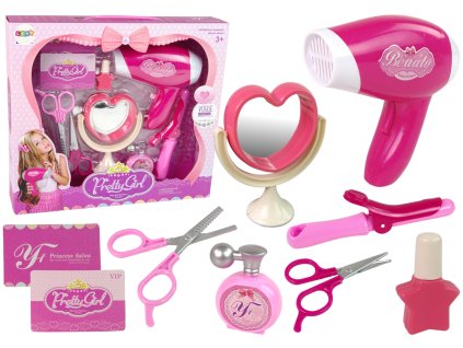 Sada Krásy na Vlasy s Fénem na Baterie