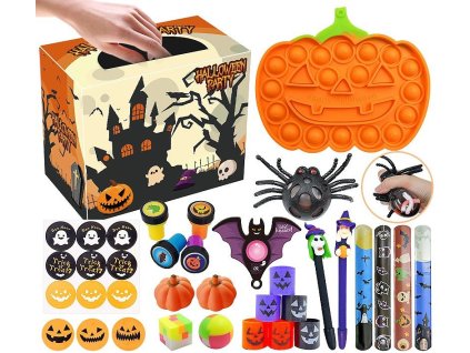Senzorická Sada Antistresové Hračky Halloween Fidget Toys Pop It
