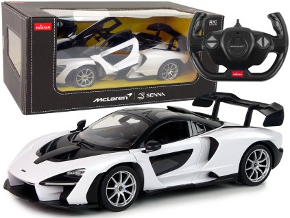 RC Auto McLaren Senna Rastar 1:14 Bílý na Dálkové Ovládání