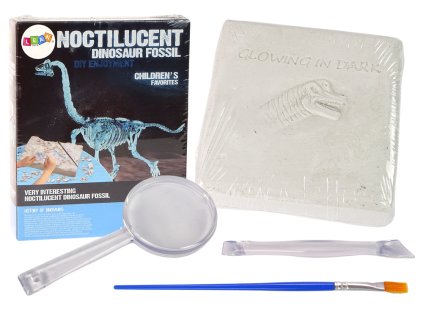 Archeologická Sada 3D Dinosaurus Kostra Hologram Brachiosaurus