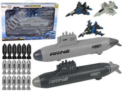 Sada Námořní Armada Ponorka Stíhačky Bomby