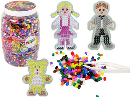 Sada DIY Zažehlovací Korálky Šablony 9000 Ks