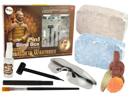 Archeologická Sada 2v1 Různé Krystaly Poklady