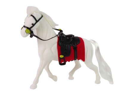 Soška Bílý Kůň Sedlo Farma