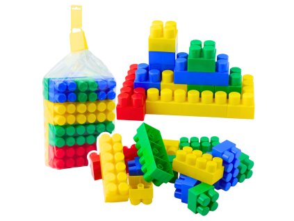 Barevné Stavební Kostky K3 Malé 30 Kusů