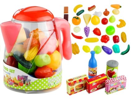 Potravinové výrobky v džbánku Zelenina Ovoce 50 položek