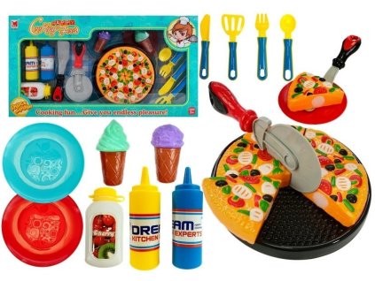 Sada Fast Food Pizza Zmrzlina 20 Prvků