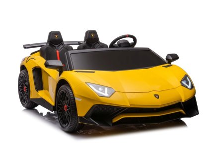 Elektrické auto na akumulátor Lamborghini XXL A8803 Žluté 24V