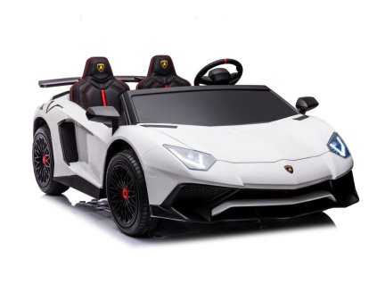 Lamborghini XXL Dětské Elektrické Auto A8803 Bílé 24V