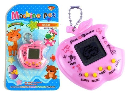 Elektronické Zvířátko Tamagotchi Kultovní Růžové