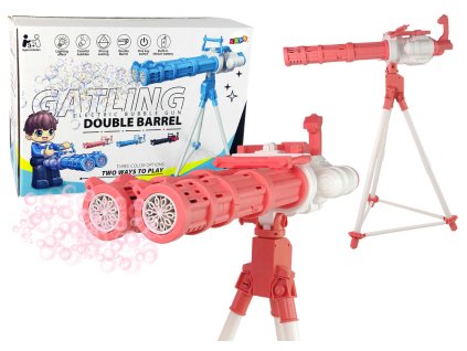 Pistole na stativu Bubliny Mýdlové Růžový