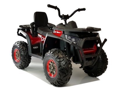 Čtyřkolka na Akumulátor XMX607 Červený Lakýr