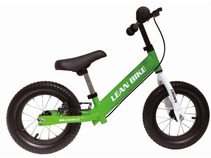 Balanční Odrážedlo CROWN Zelené Nafukovací Kola