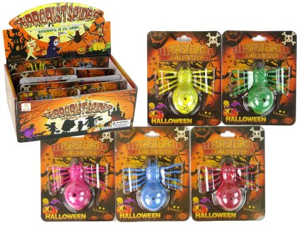 Rostoucí pavouk s červy ve vodě 7 cm