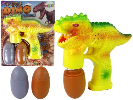 Dinosauří Bublifuk Žluté Vejce Bubliny