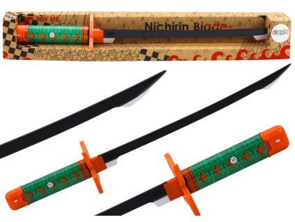 Elektronický Samurajský Meč Nichirin – Zelená Rukojeť, Zvukové Efekty