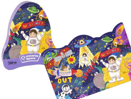 Puzzle Vesmír Ufo Planety 48 Dílů