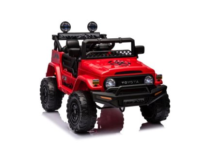 Elektrické Auto Toyota FJ Červené 4x4