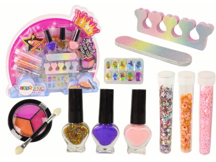Sada na líčení a zdobení nehtů Duha